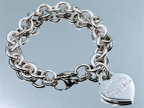 tiffany full heart bracelet